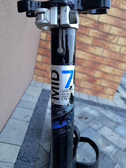 Hulajnoga oxelo MID 7 black blue 100kg Jak nowa