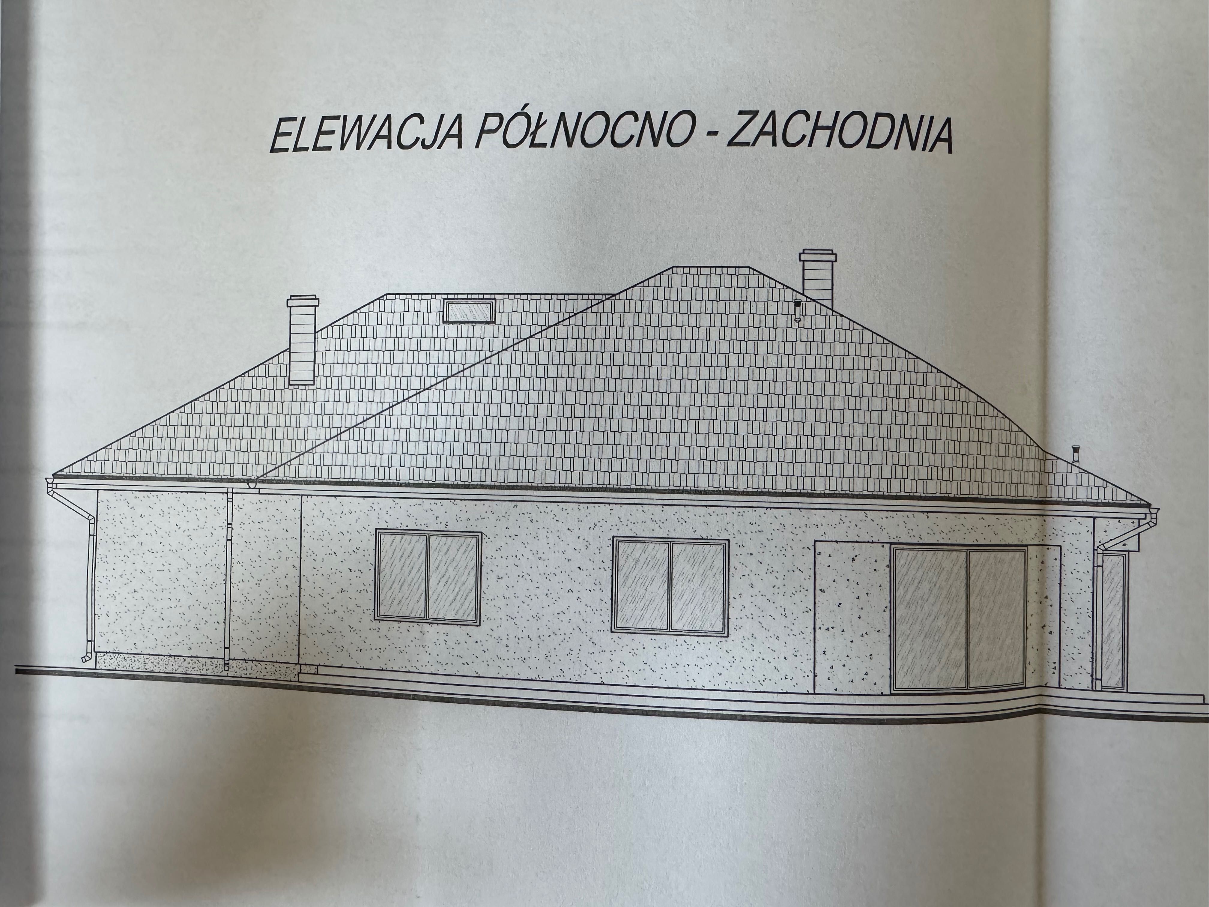 Nowy Dom Parterowy Jednorodzinny