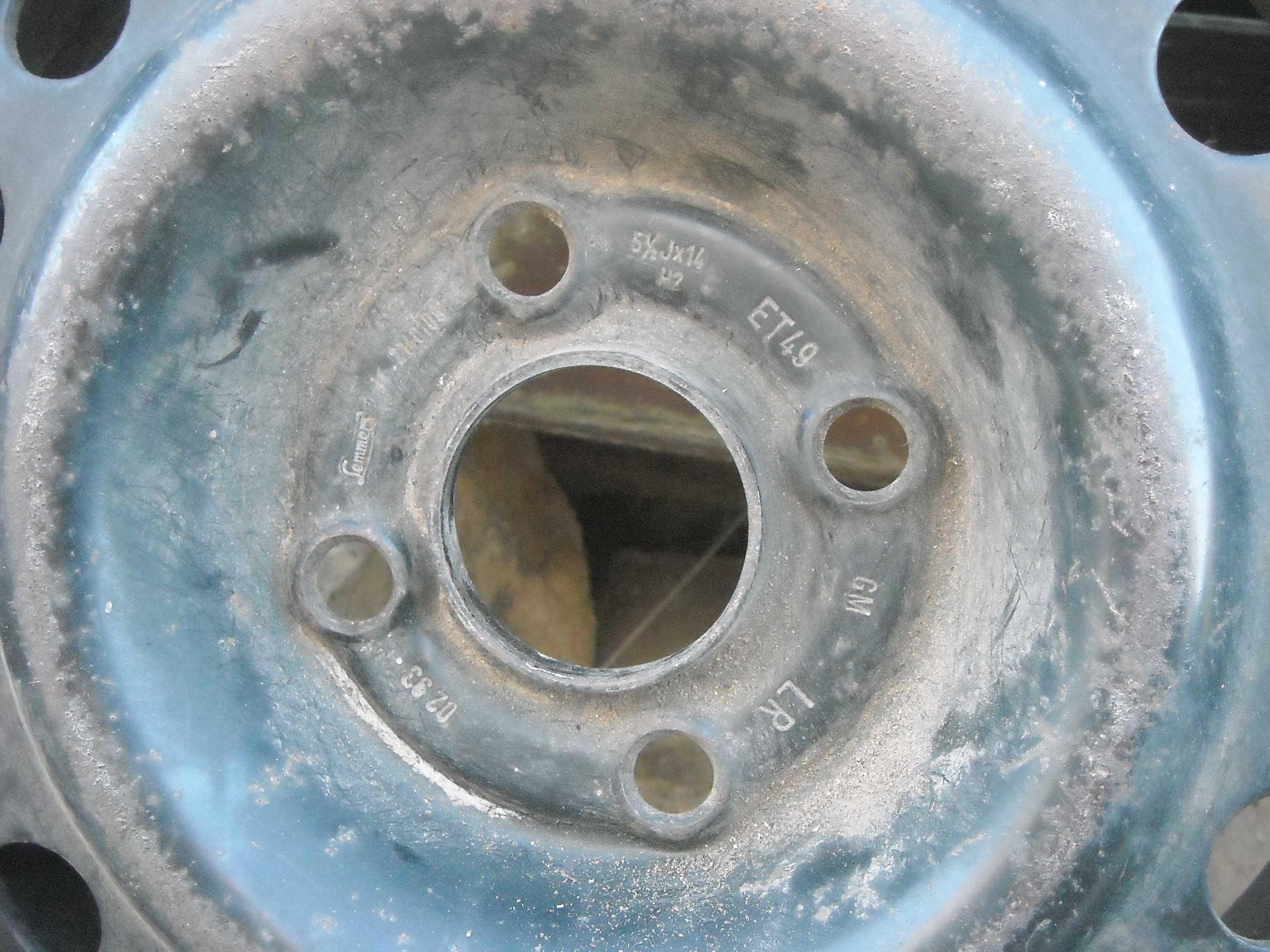 Pneu roda jante ferro Opel R14 R13