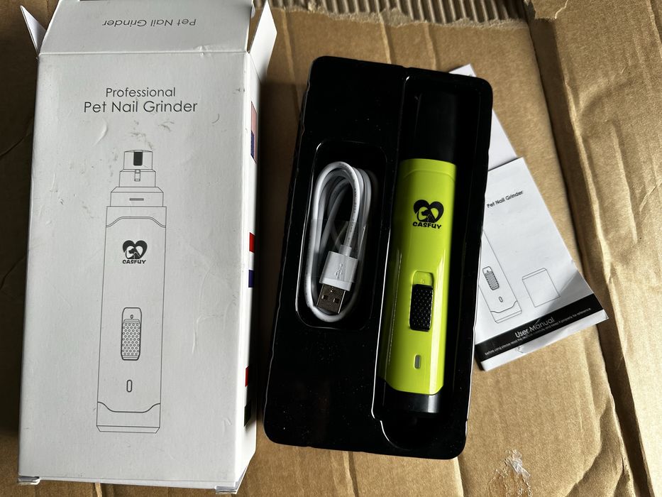 Тример нігтів для тварин Casfuy Professional Pet Nail Grinder N10