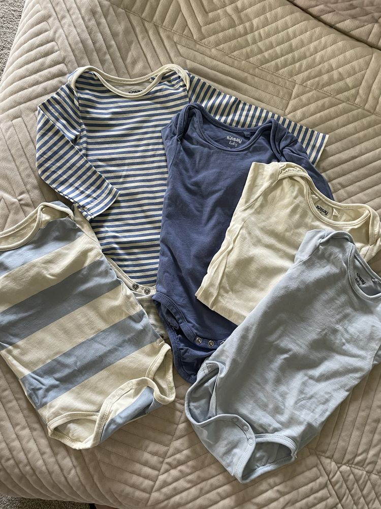 Zestaw body 74 jak nowe