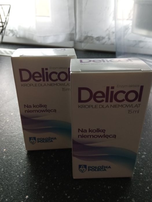 Krople Delicol na kolkę