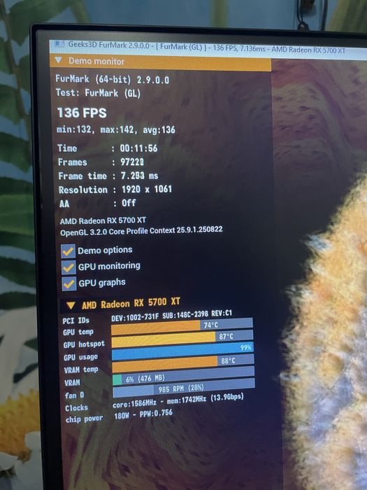 Відеокарта RX 5700XT 8GB PowerColor