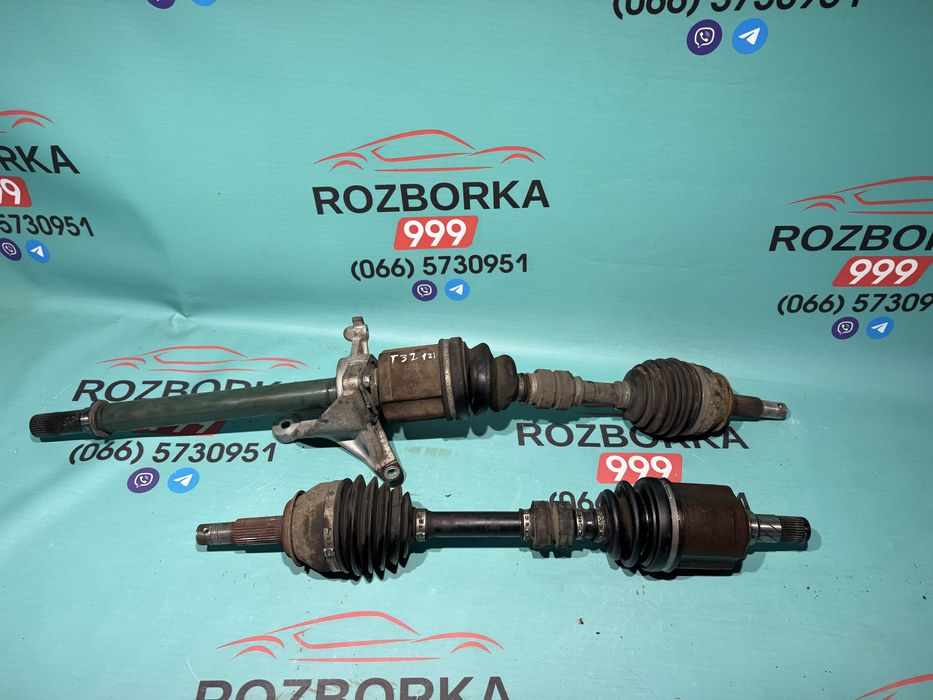 Привод Nissan X trail T32 1.6dci Qashqai полуось шрус Т32 Кашкай