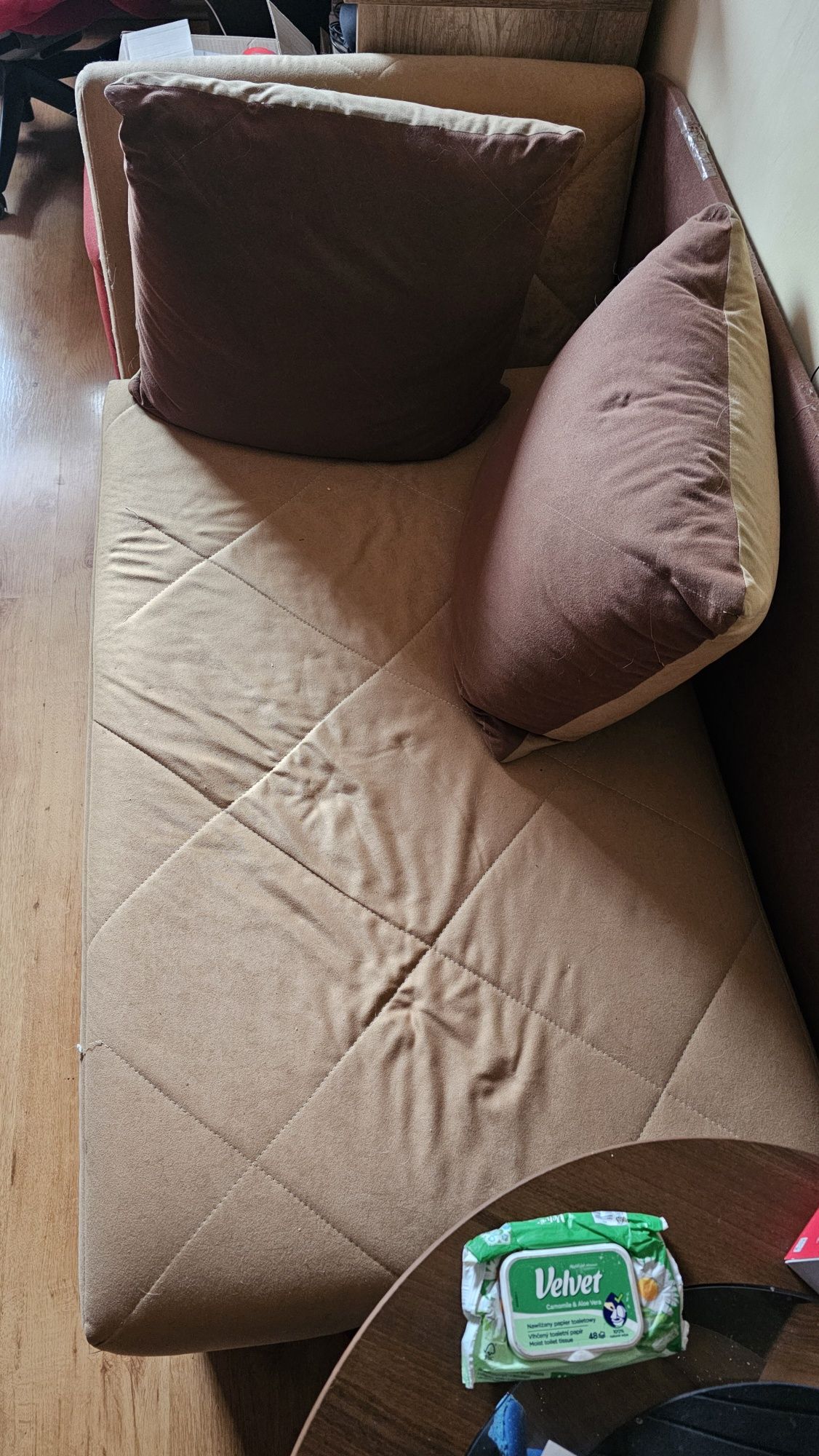 Sofa rozładana, jednoosobowa za darmo