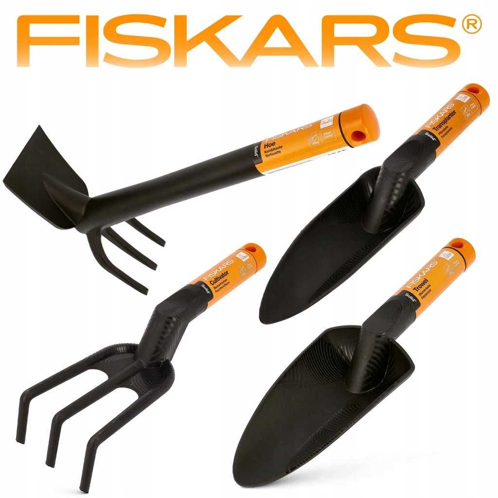 FISKARS zestaw ogrodowy 4 elementy