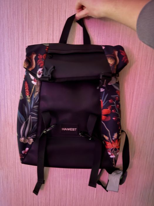 HARVEST рюкзак, “SHUTTLE ROLL MINI” принт орнамент квіти