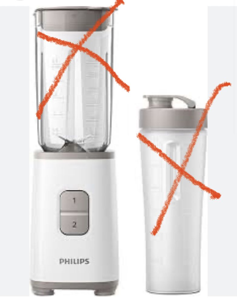 Liquidificadora mini blender Philips hr 2602/00 (só o motor)