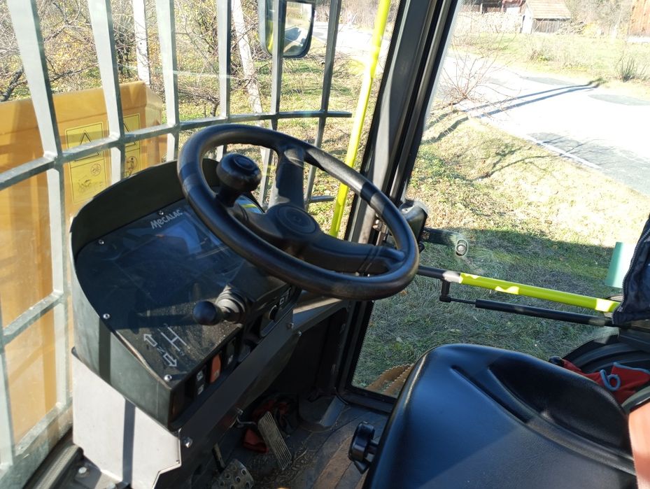 Wozidło mecalac 6mdx, wozidło z kabiną, wozidło obrotowe 6t, 580 mth