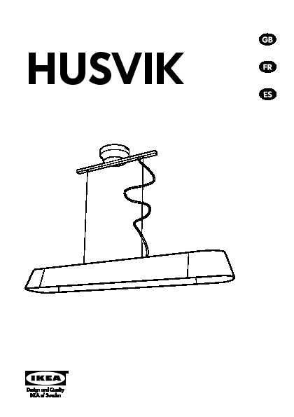 Candeeiros de teto HUSVIK - NOVOS nas caixas
