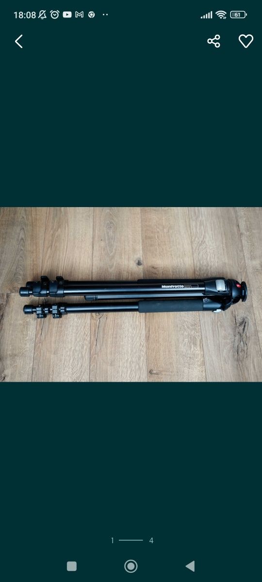 Statyw Manfrotto 055PROB