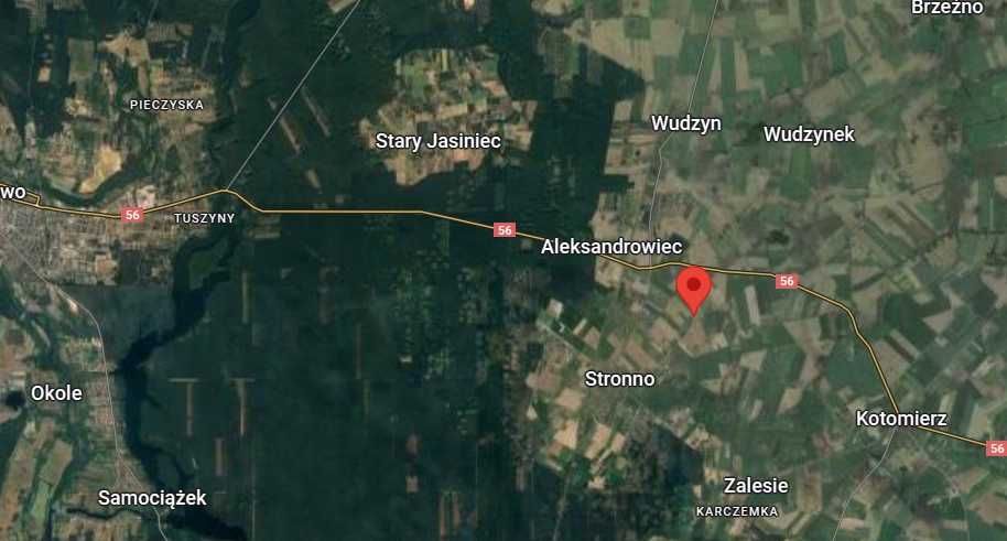 Działka budowlana pod dom jednorodzinny, Stronno.