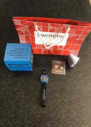 Omega x Swatch Neptune SO33N100 Limitowana Kolekcja