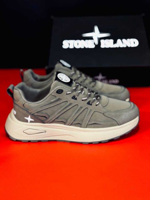 мужские осенние кроссовки stone island красовки стоник стильные
