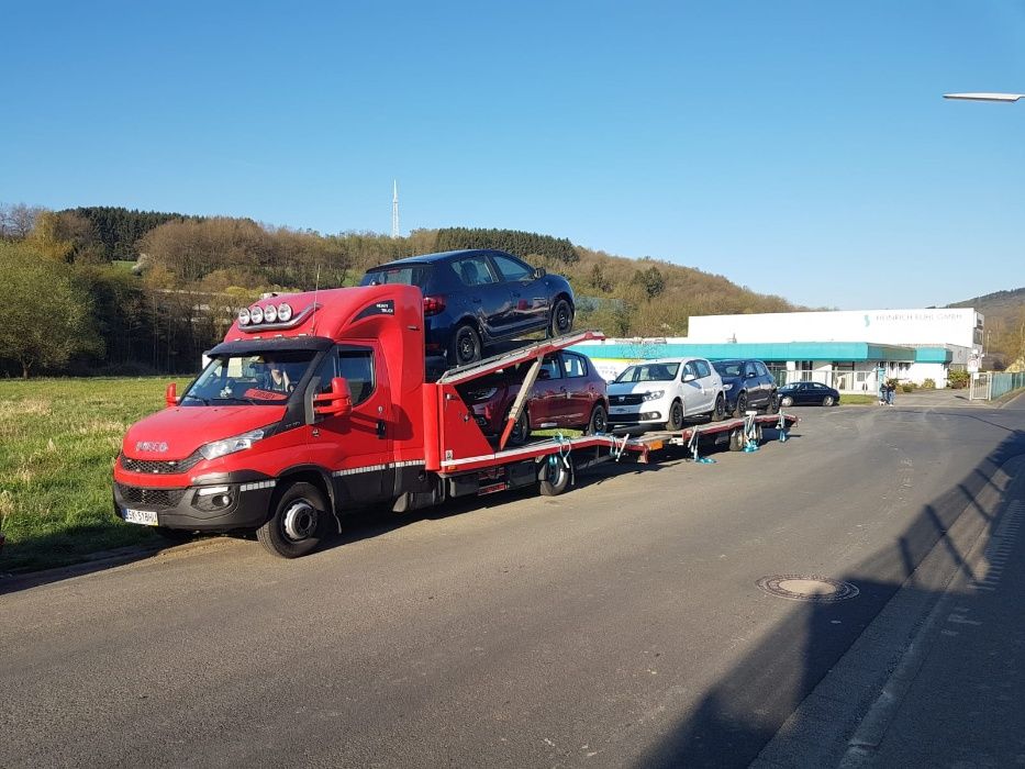 Transport Samochodów Niemcy Belgia Holandia Czechy