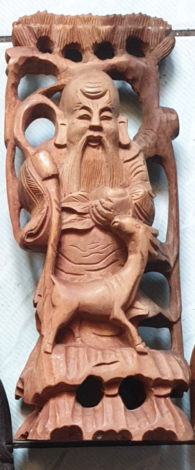San-Xing, Zhongli Quan, figurka chińska Budda, Shou Xin Gon