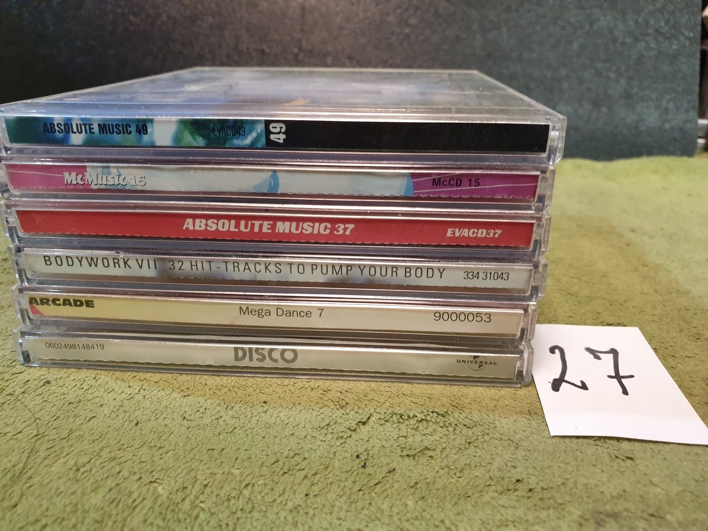 6 płyt CD różni wykonawcy, składanka.