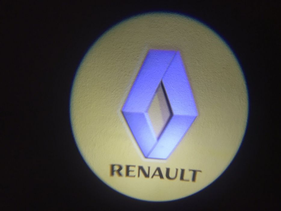 Renault oświetlenie auta samochodu drzwi światło 3D led prezent