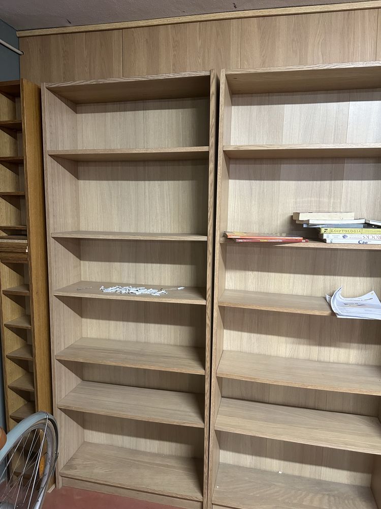 Estante malm do ikea castanha