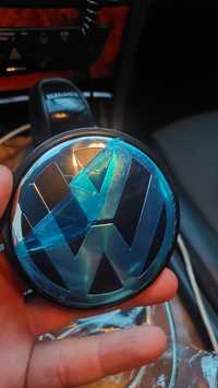 Ковпачок заглушка на литі диски VW  Фольксваген 76 мм чорні, хром