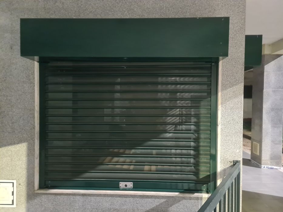 Grade montra gradeamento rolo segurança