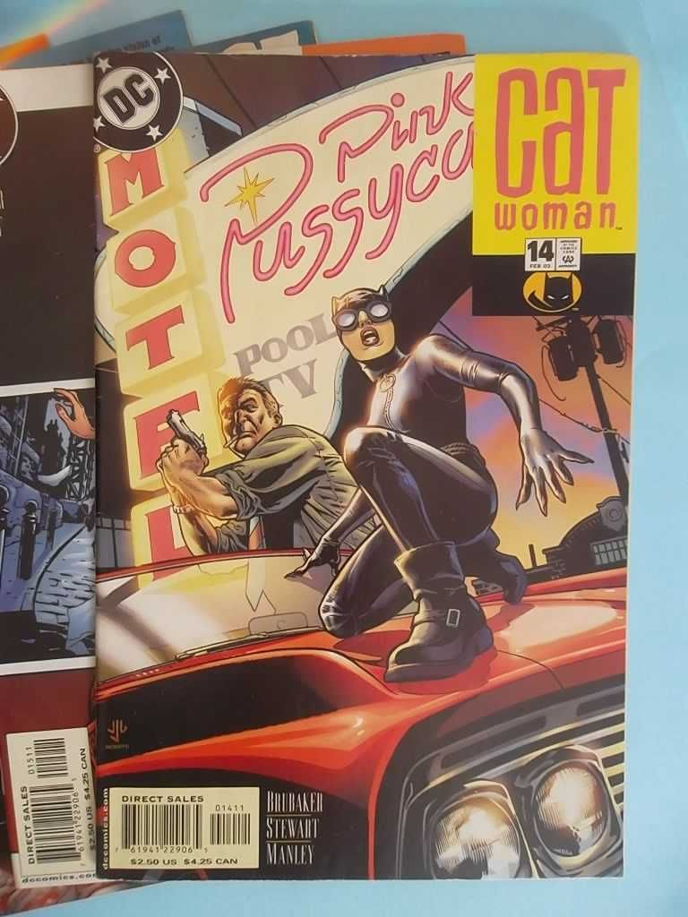 CATWOMAN (2003, DC Comics) # 14-19 - Brubaker, Stewart, Pulido.
