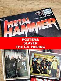 Metal Hammer 10/2000 - Plakaty: Slayer, The Gathering