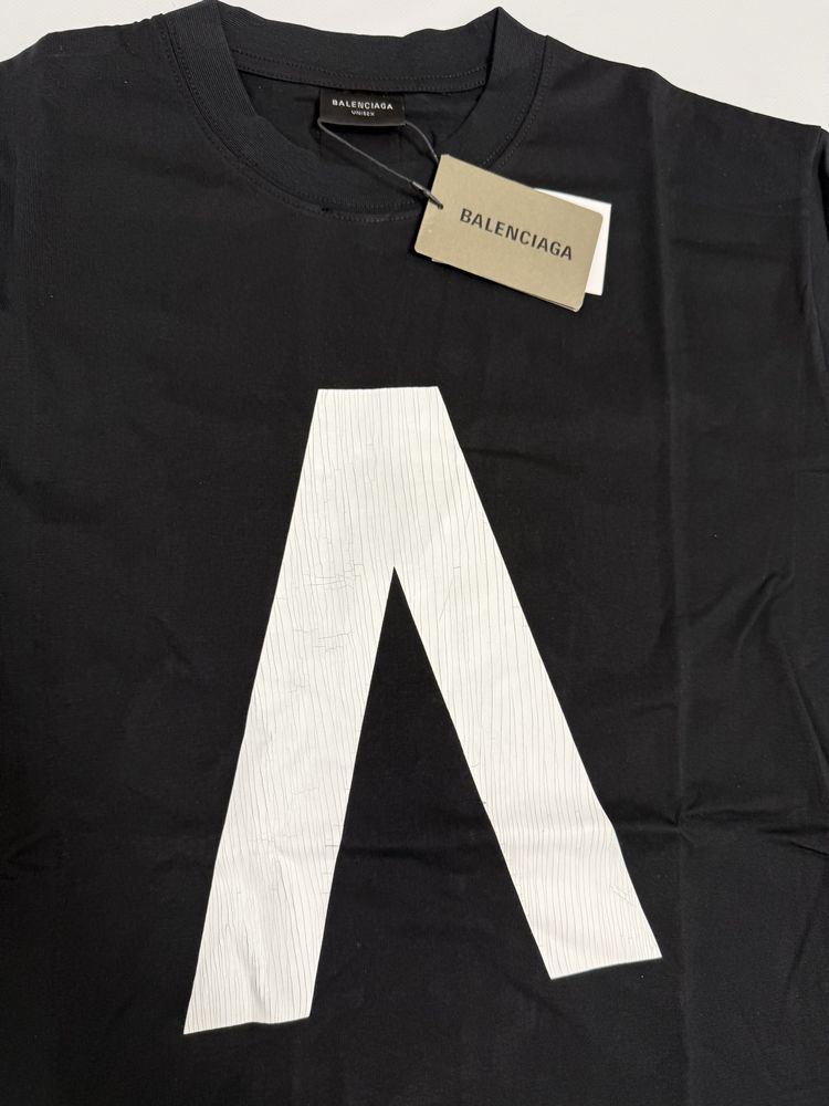 футболка balenciaga archive tee ss24 M L