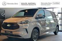 Ford Transit Custom 170KM A8 FWD Limited L2H1  Pakiet DAP|Full Led|Grzane fotele,szyba|Hak|Martwe pole|Asystenci
