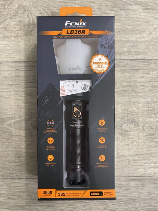 Ручний ліхтар Fenix LD36R з акумулятором