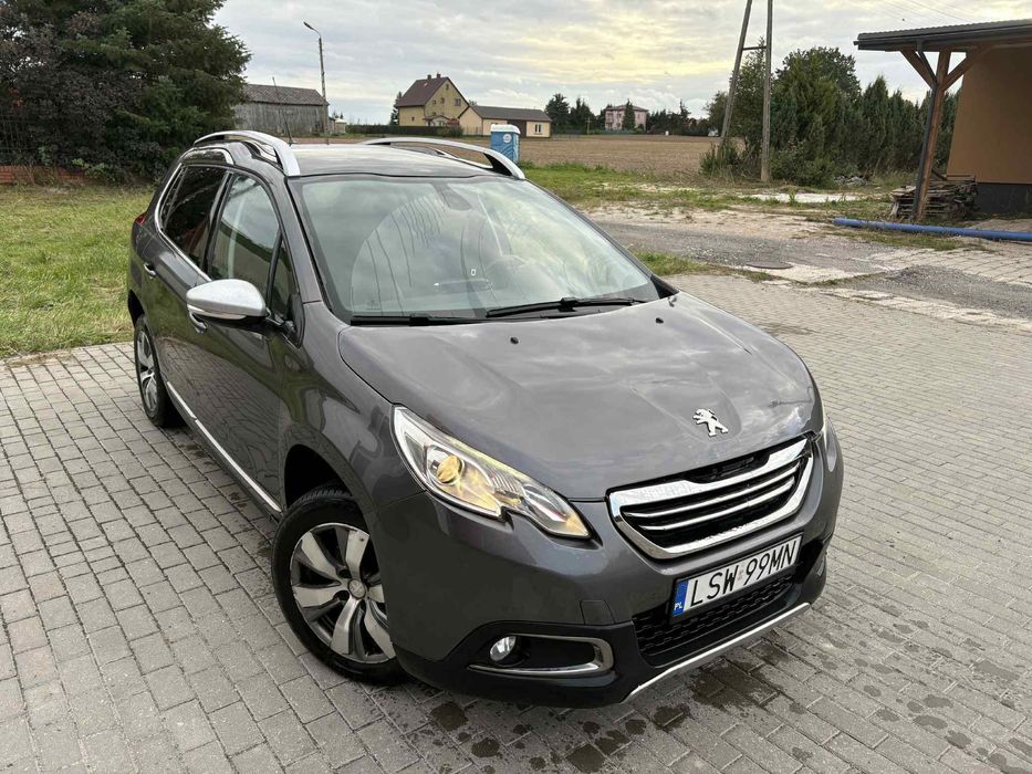 Peugeot 2008 1.6 blue HDI 100KM 1 wł. w kraju zadbany od kobiety ładny