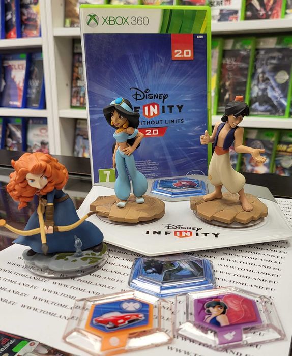 Disney Infinity 2.0 Alladyn Jasmine Merida Xbox 360 Tomland.eu