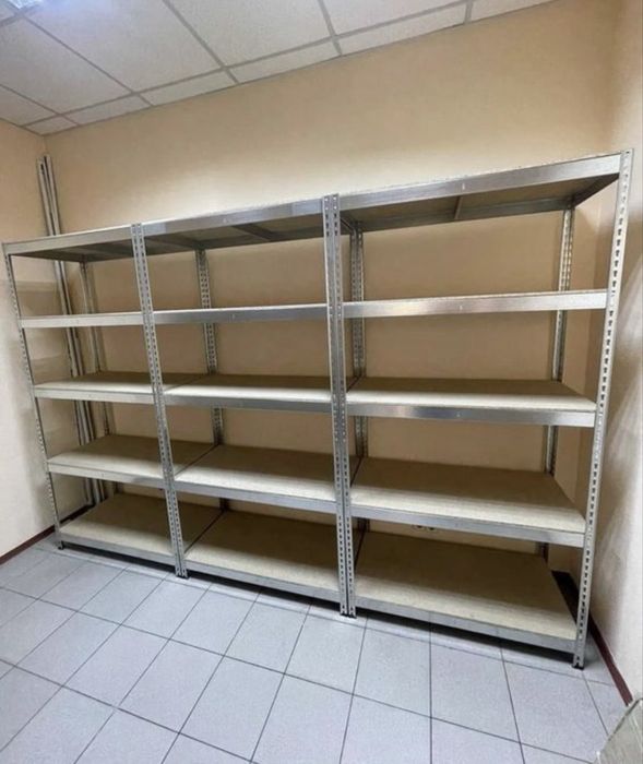 Стелаж металевий 180х90х40см оцинкований