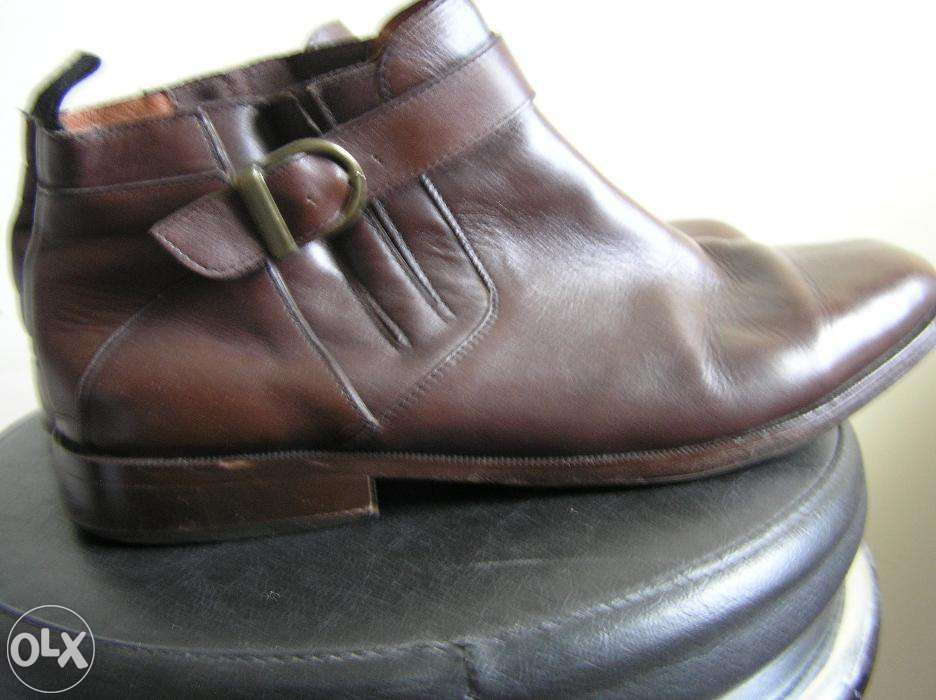 Sprzedam buty skórzane sztyblety w bdb stanie