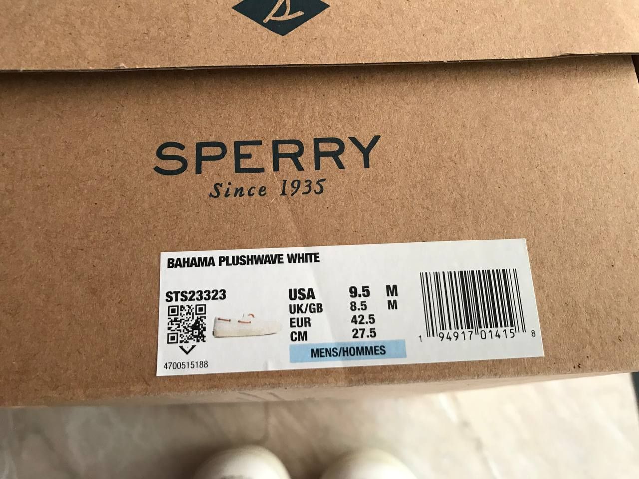 SPERRY Bahama Plushwave (US9.5)