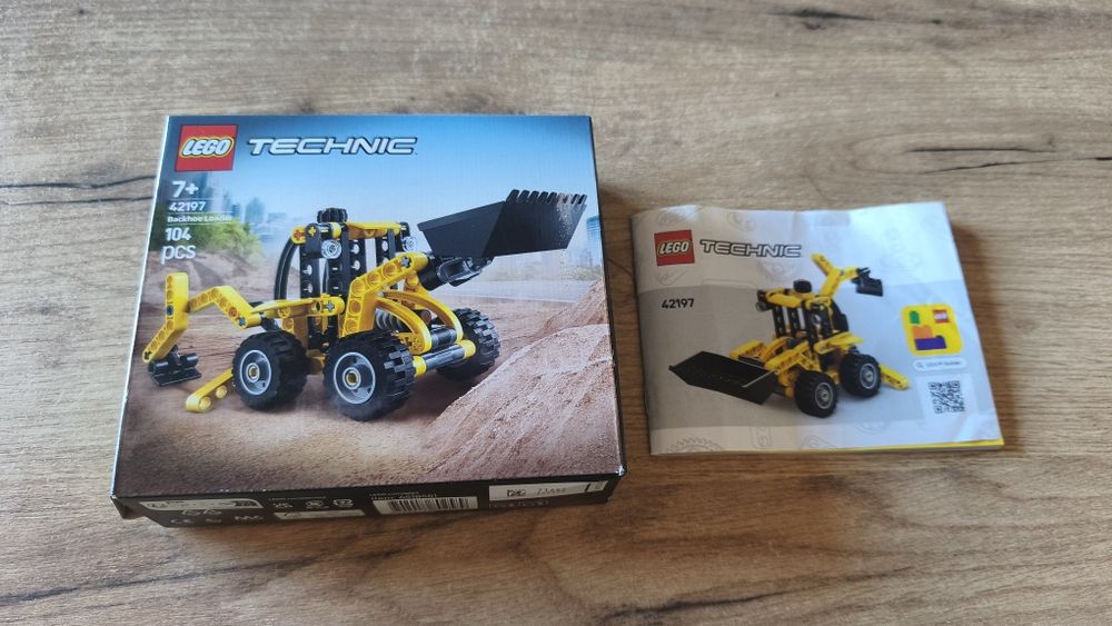 LEGO technic 42197 koparko-ładowarka