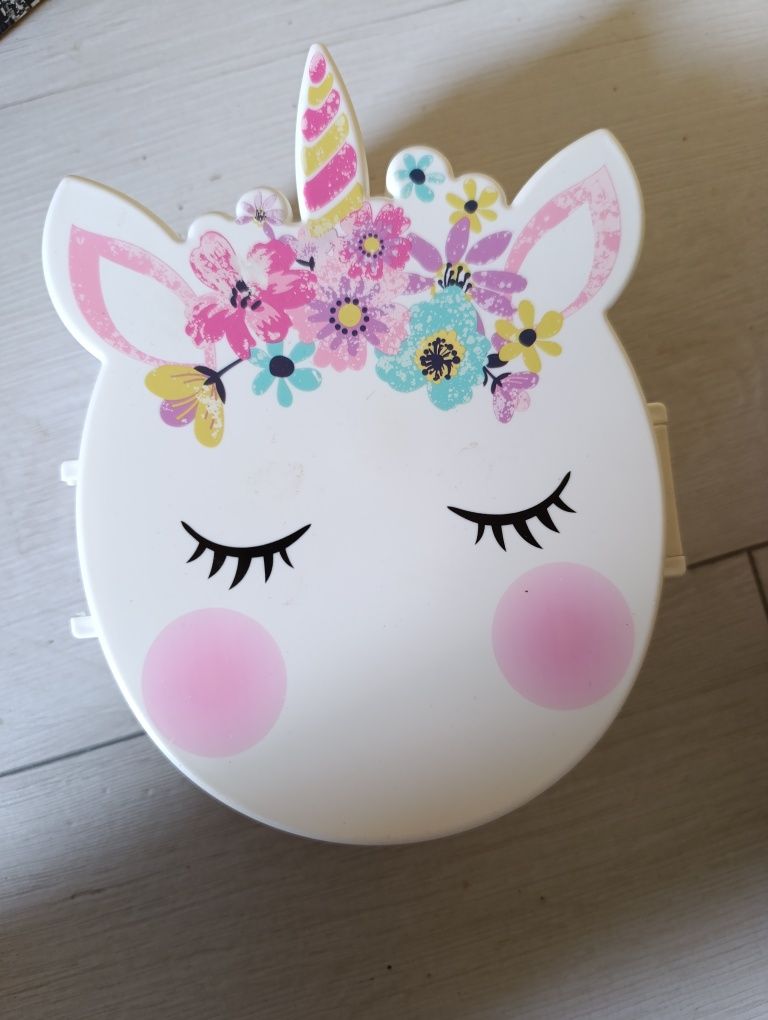 Sniadaniowka jednorożec unicorn pojemnik na śniadanie owoce