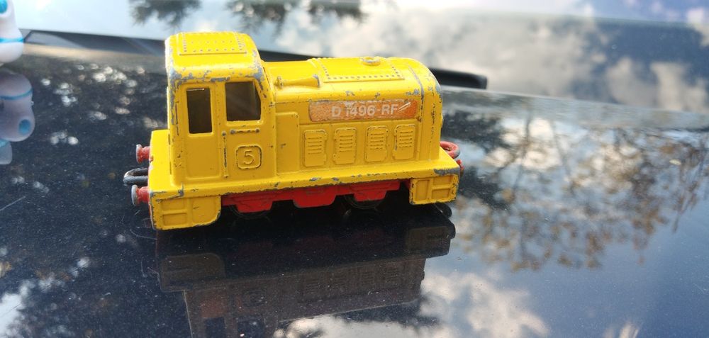 Model lokomotywy vintage MATCHBOX-NO.24 SHUNTER Z 1978 ROKU (36) najl