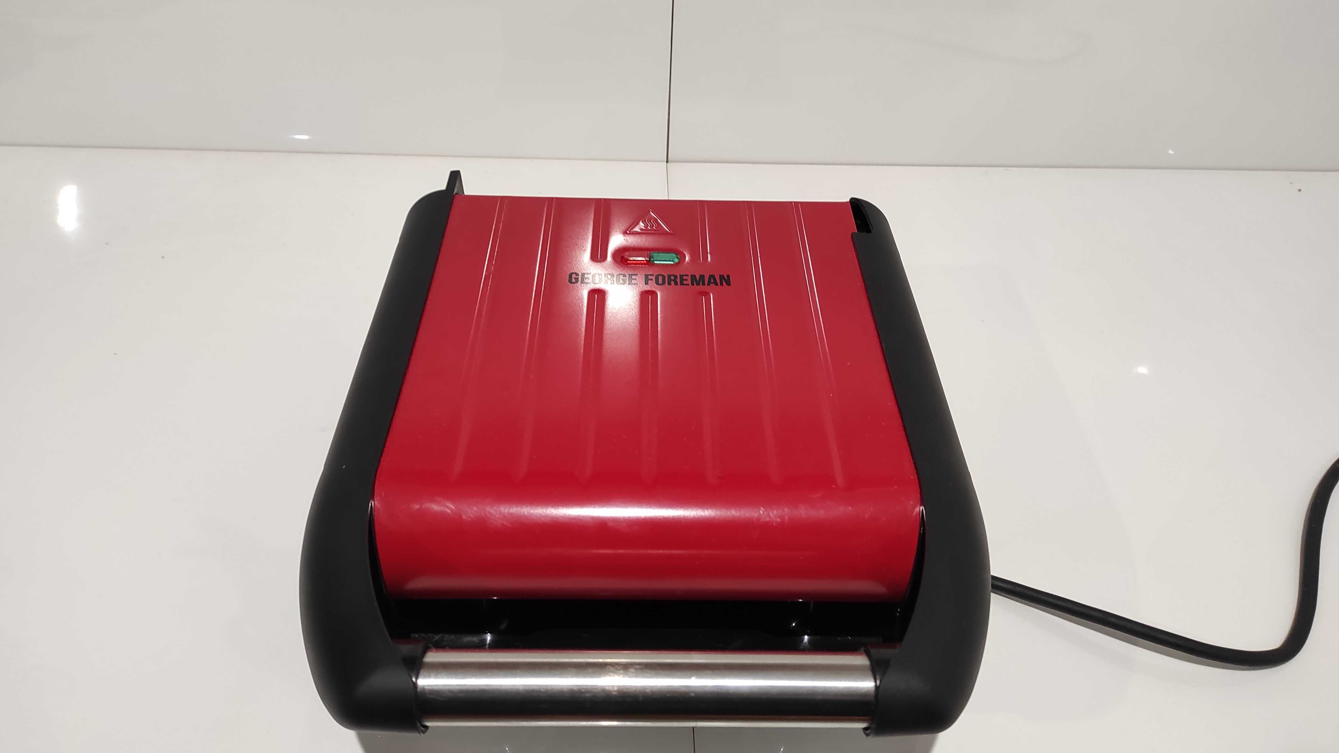 Kontaktowy grill elektryczny George Foreman 25030/56 czerwony 1200 W
