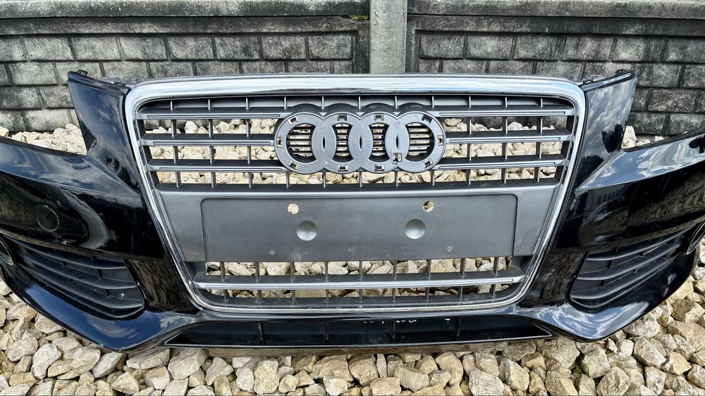 Zderzak przedni spryski LZ9Y AUDI A4 B8 8K 08-12 przedlift oryginal