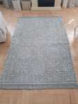 H&M Home dywan chodnik szaro biały