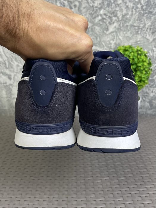 Nike Venture Runner кроссовки 46 размер беговые синие оригинал