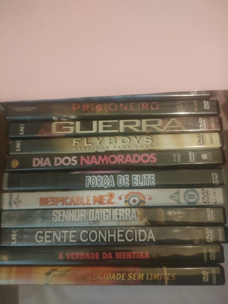 DVD`S originais novos