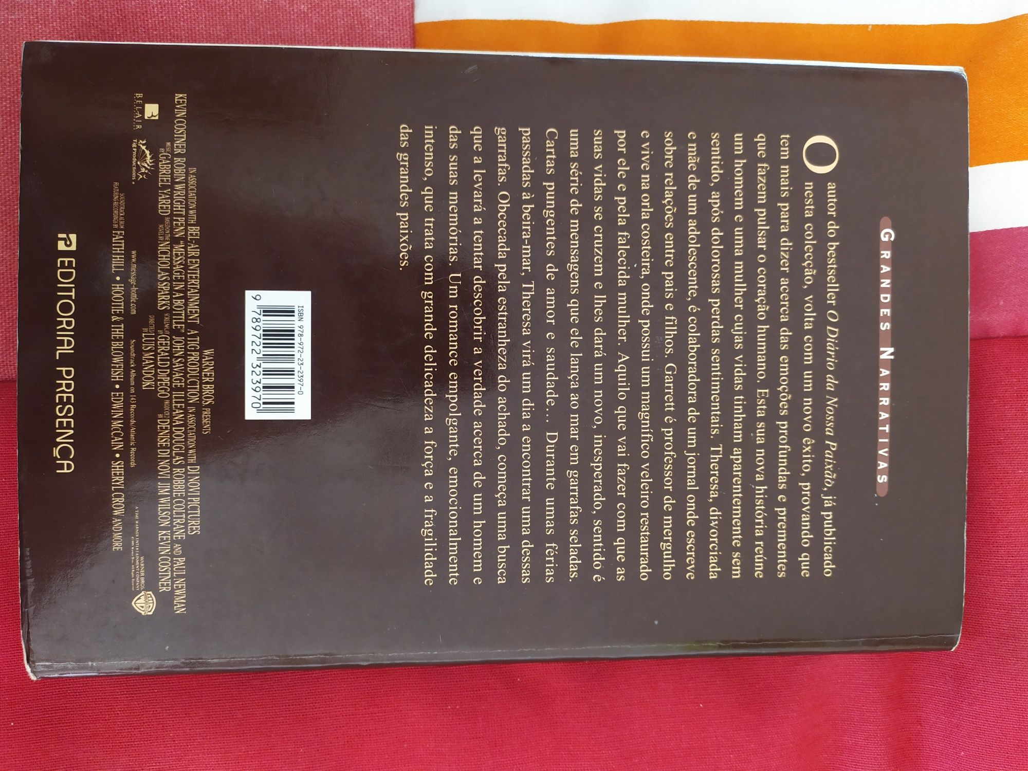 Livro "As palavras que nunca te direi" - Nicholas Sparks