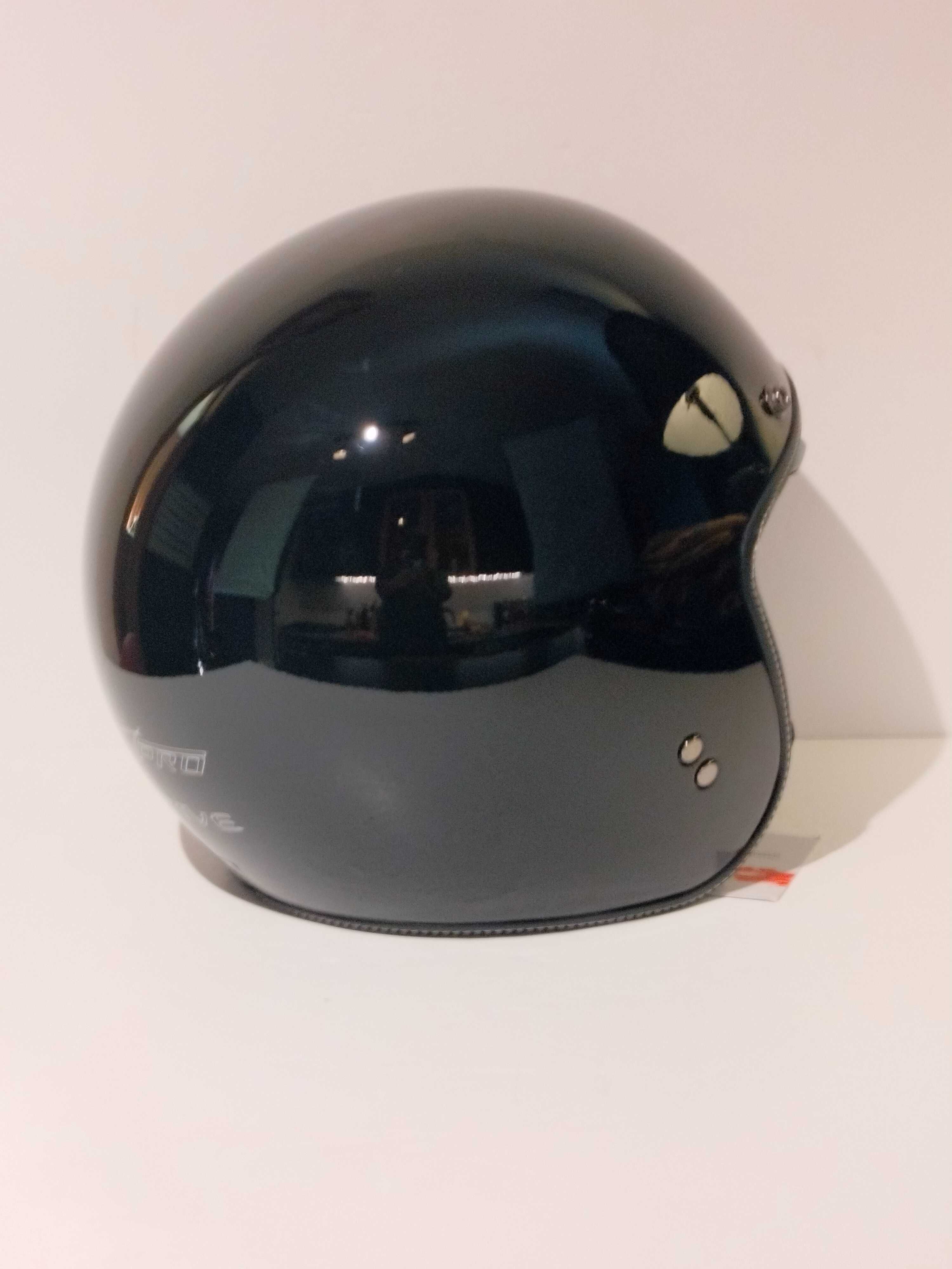 Capacete clássico aberto 3/4 caféracer chopper mota scooter novo