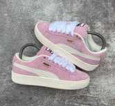 Женские кроссовки Puma Suede Xl Pink, Розовая Пума кроссовки