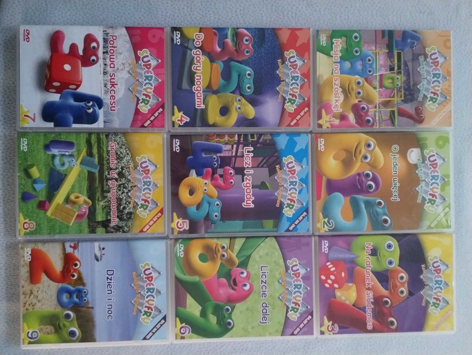 Kolekcja edukacyjnych bajek "Supercyfry"