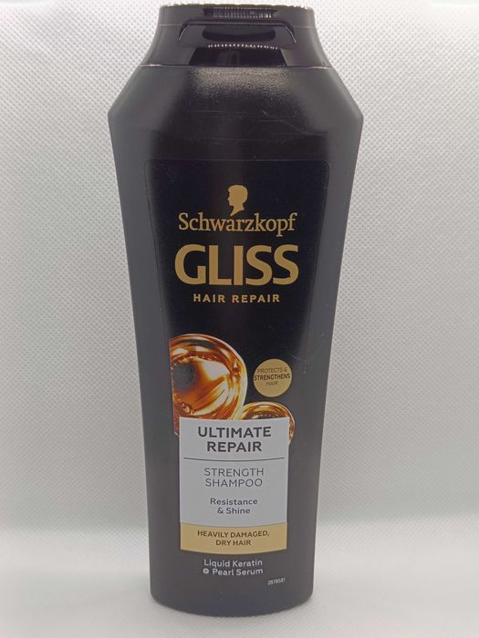 Укрепляющий шампунь GLISS для сильно поврежденных и сухих волос 250 мл