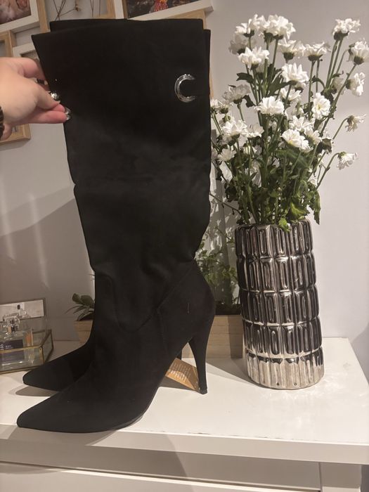 Kozaki nowe na szpilce