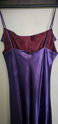 Vestido comprido roxo